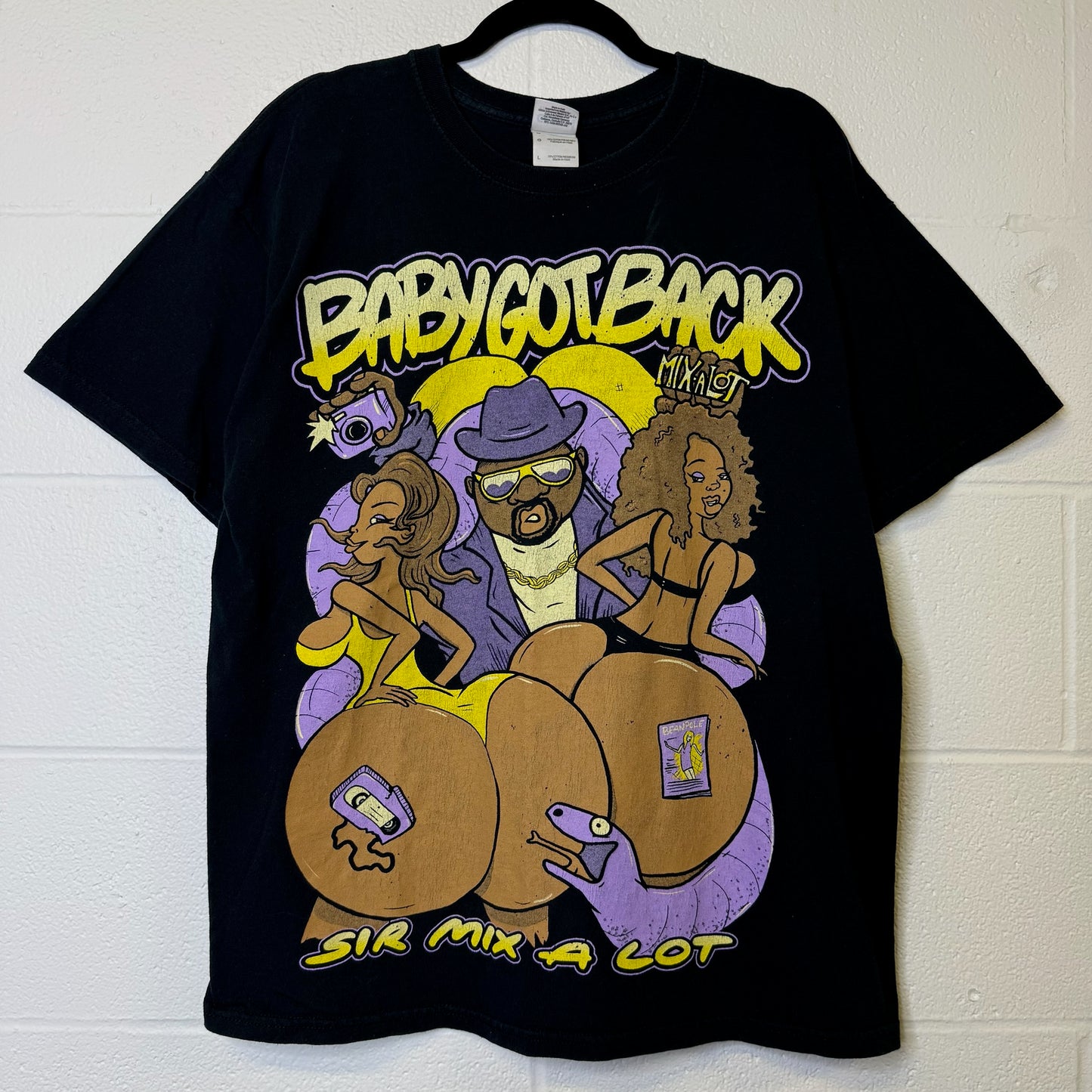 2000s Sir Mix A Lot Baby Got Back T-Shirt Sz L (B2252)