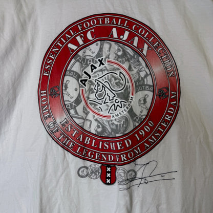 90s Ajax Amsterdam Soccer T-Shirt Sz L (B2629)