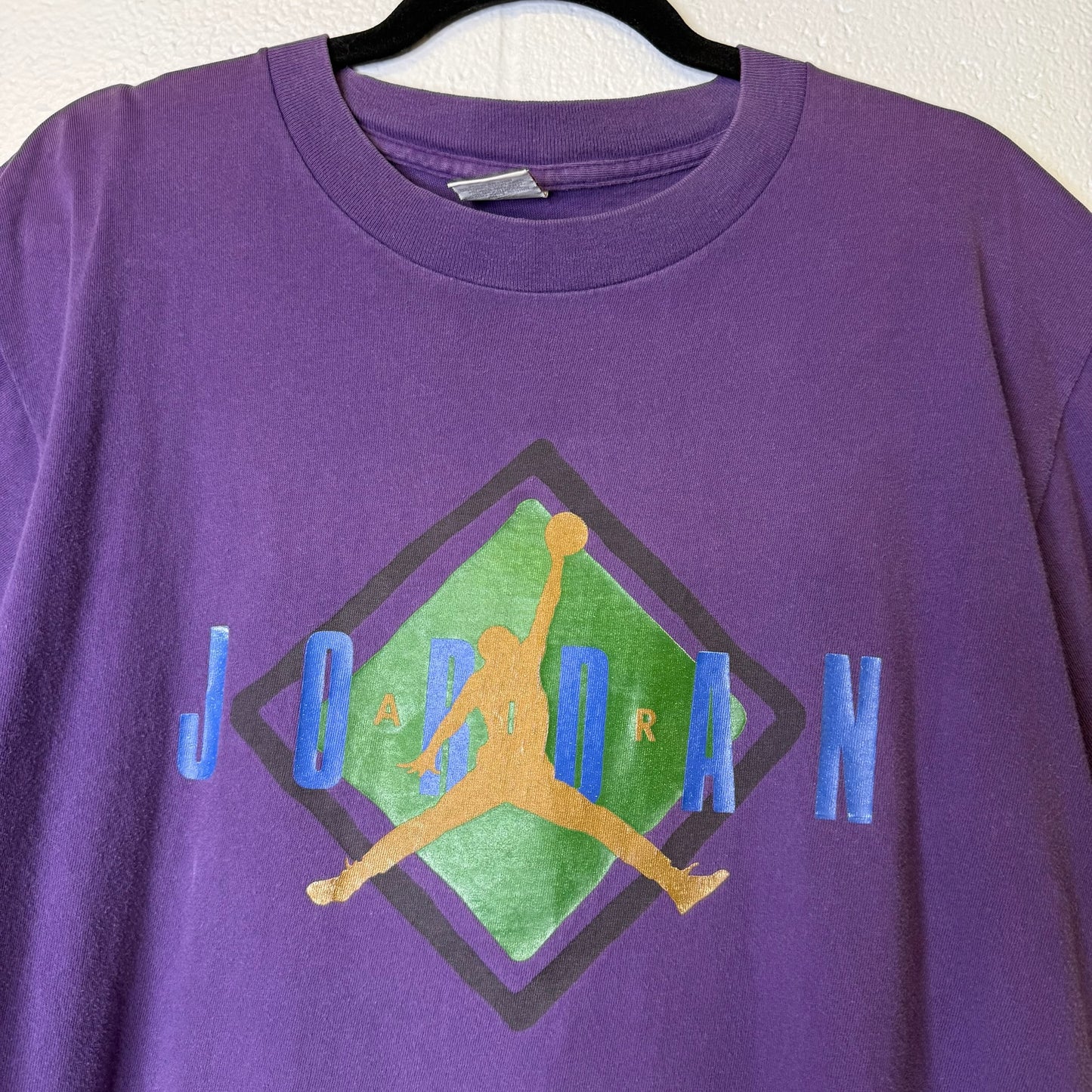 90s Michael Jordan Nike Grey Tag T-shirt Sz M (B2406)