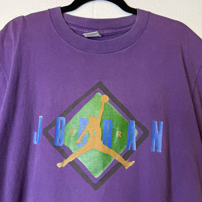 90s Michael Jordan Nike Grey Tag T-shirt Sz M (B2406)