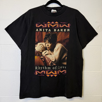 90's Anita Baker Rhythm of Love T-Shirt Sz L (B384)