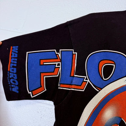 90s Florida State Gators Football Wauldron NCAA T-shirt Sz L (B2343)