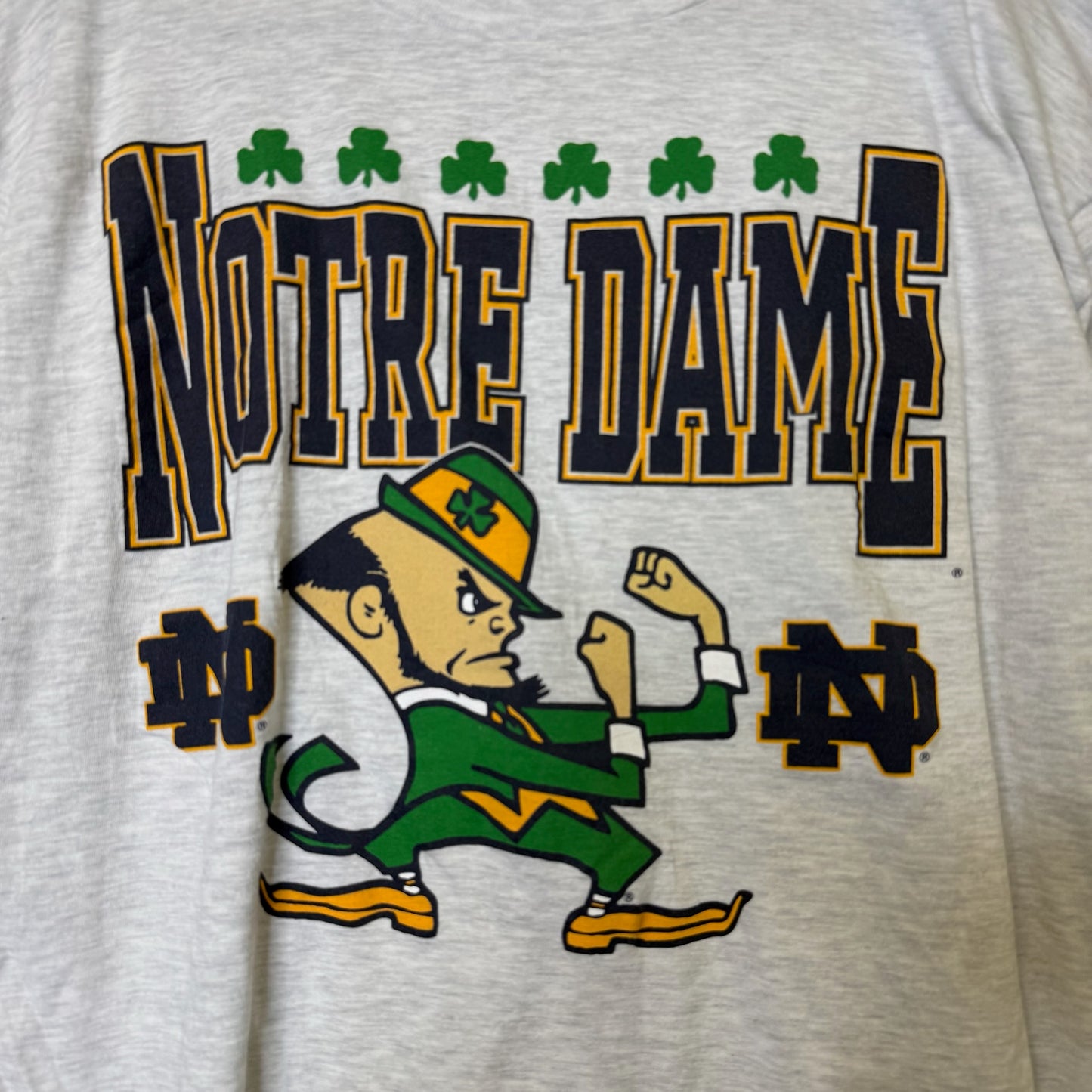 90's Notre Dame Fighting Irish NCAA T-Shirt Sz XL (B2161)