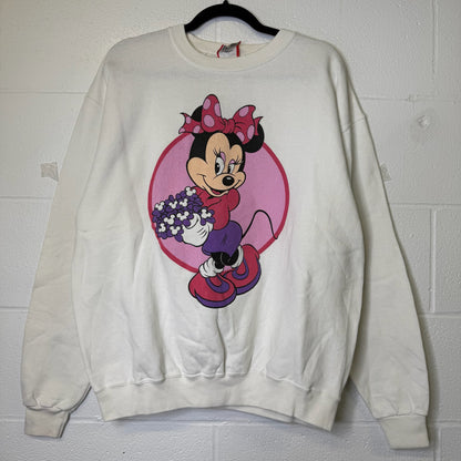 90's Disney Minnie Mouse Crewneck Sz L (B2453)