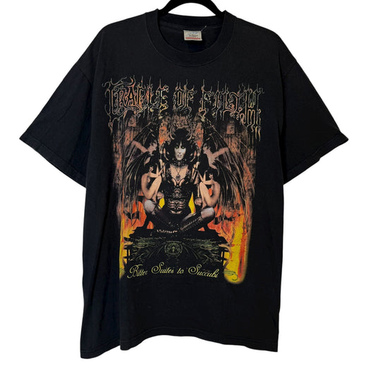 2001 Cradle of Filth Nightmare Coming T-Shirt Sz L