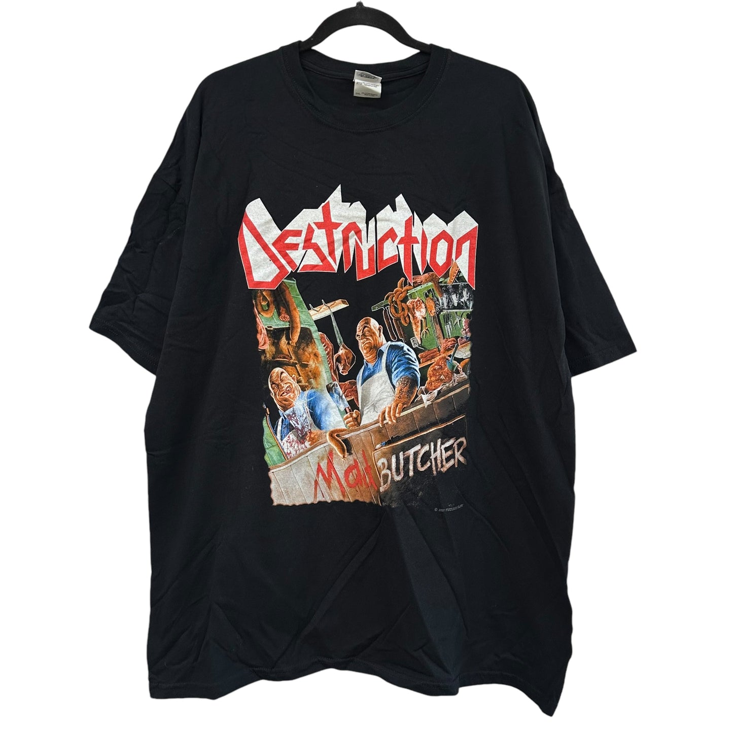 2001 Destruction Mad Butcher T-Shirt Sz 2XL (A7536)