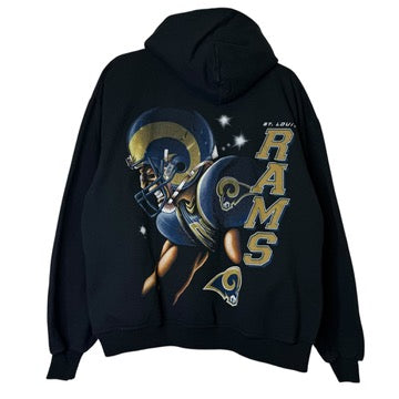 2000s St. Louis Rams Hoodie Sz L (B1487)