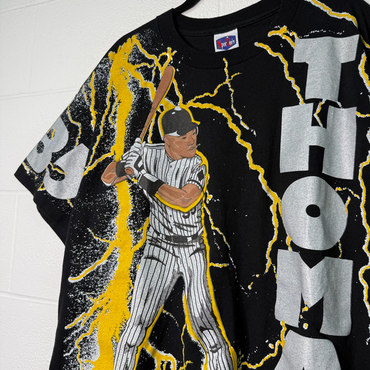 90s Chicago White Sox Frank Thomas MLB AOP T-Shirt Sz XL