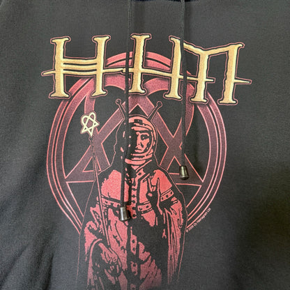 2006 HIM Heartagram Hoodie Sz M (B2037)