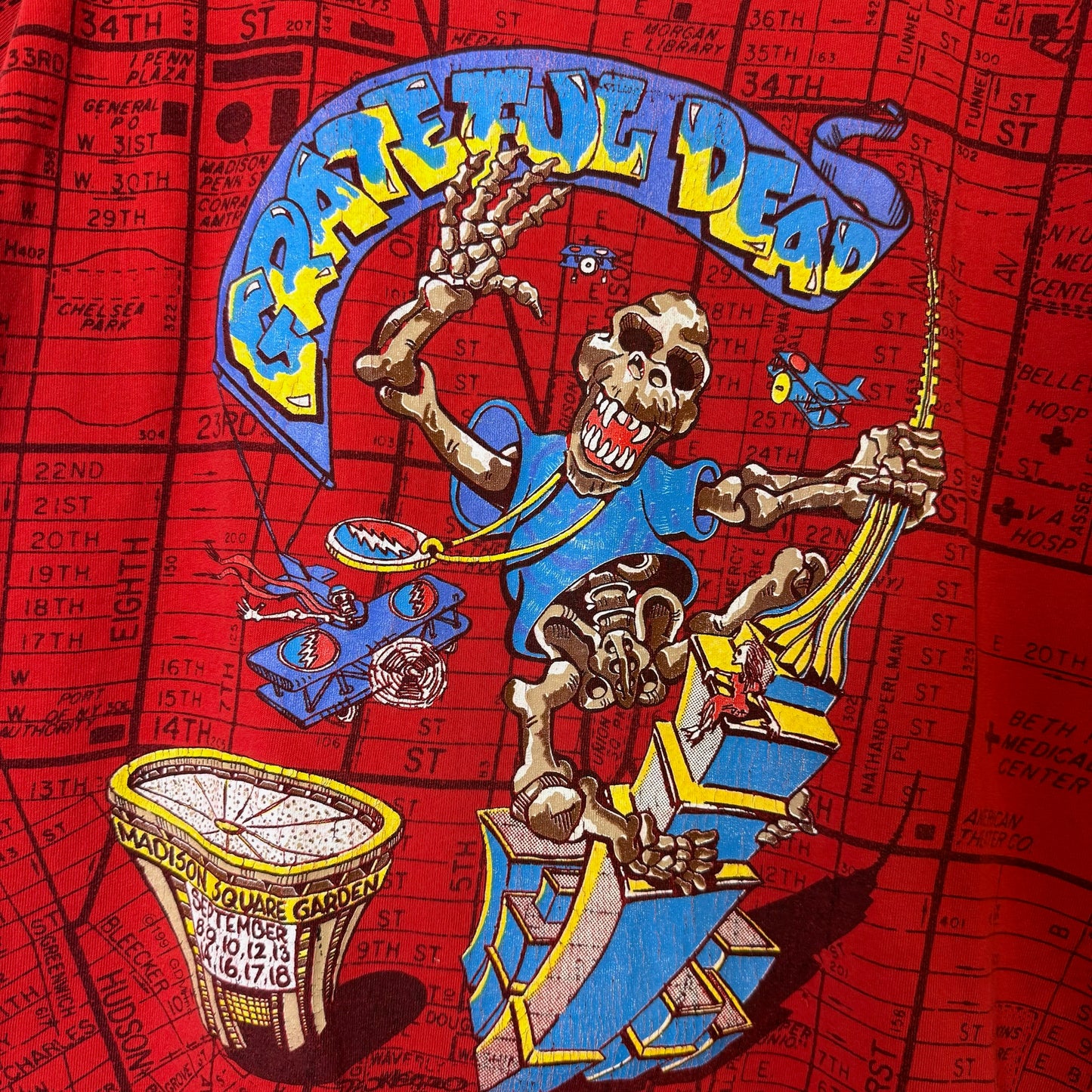 90s King Kong Grateful Dead T-Shirt Sz XL (B2511)