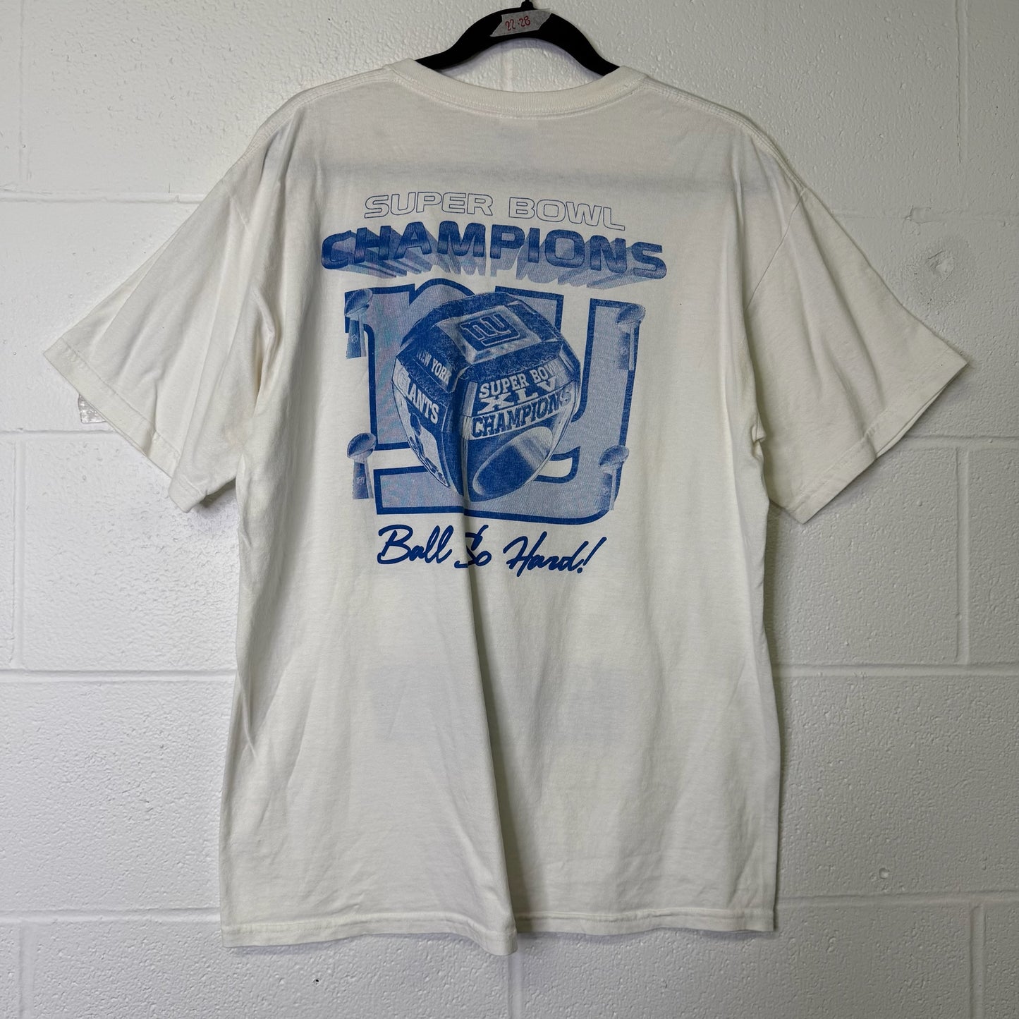 2000s New York Giants NFL T-shirt Sz L (B1620)