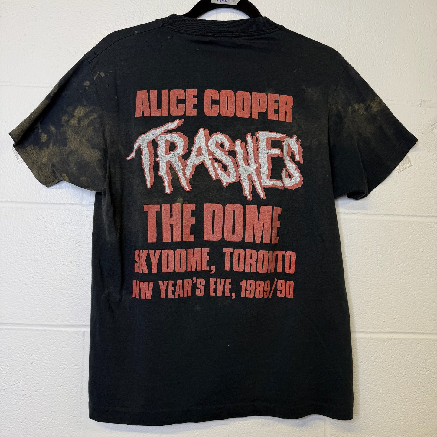 1990 Alice Cooper Toronto Tour T-Shirt Sz L (B2294)