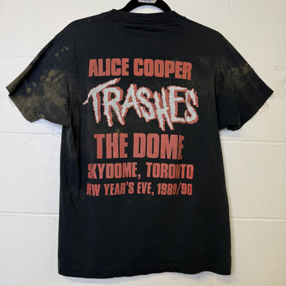 1990 Alice Cooper Toronto Tour T-Shirt Sz L (B2294)