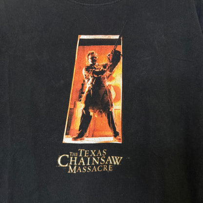 2000s Texas Chainsaw Massacre Movie Promo T-Shirt Sz L (B637)