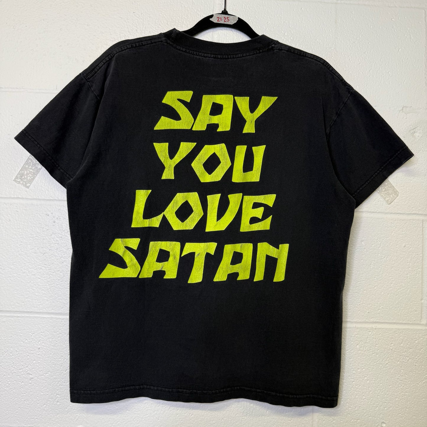 1994 White Zombie Love Satan Band T-Shirt Sz L (B606)