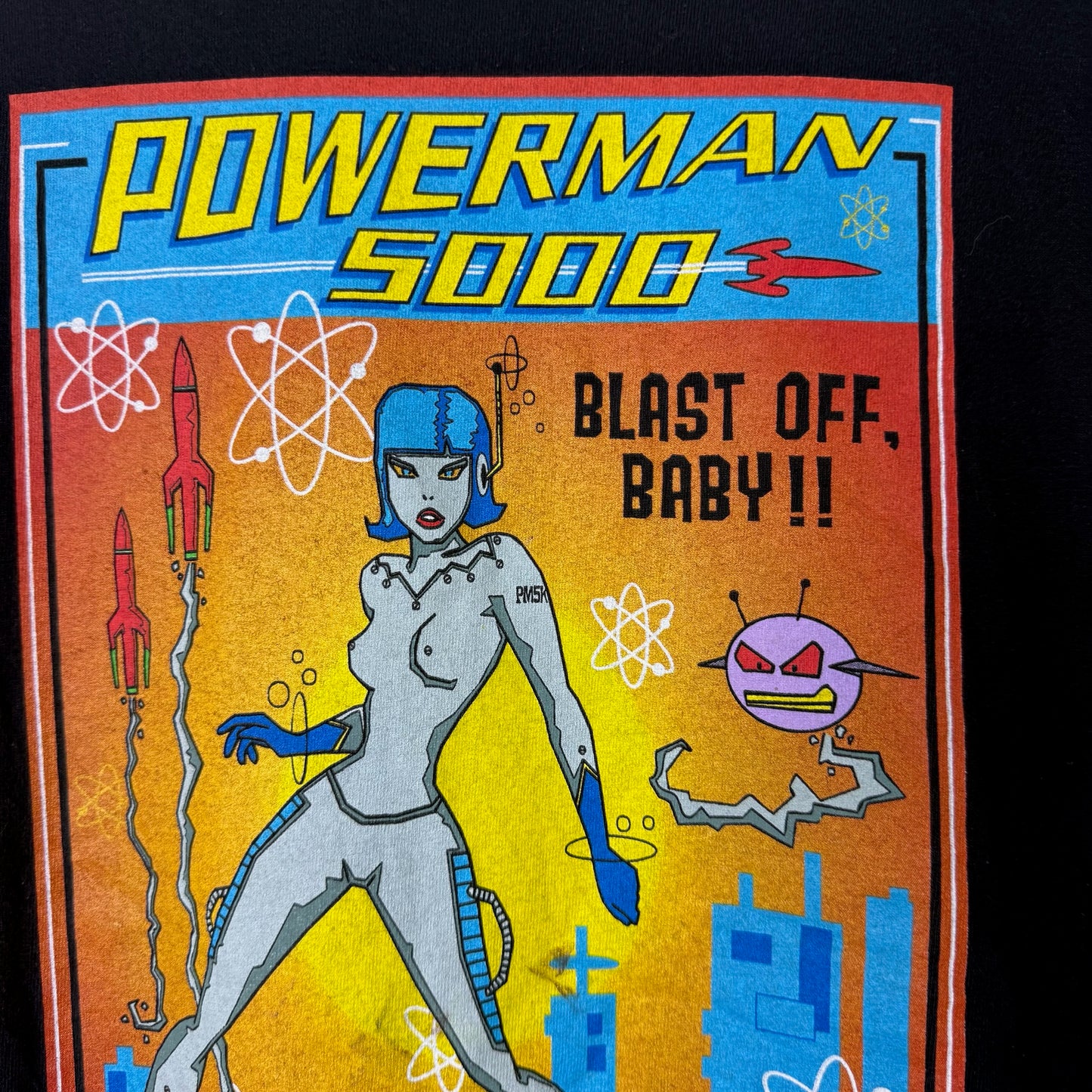 2000 Powerman 5000 Band T-Shirt Sz L