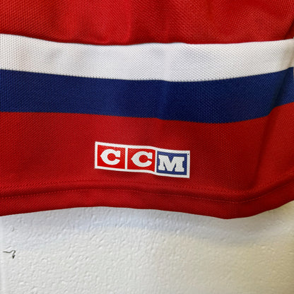 90's Montreal Canadiens Hockey NHL Jersey CCM Sz M (B1970)