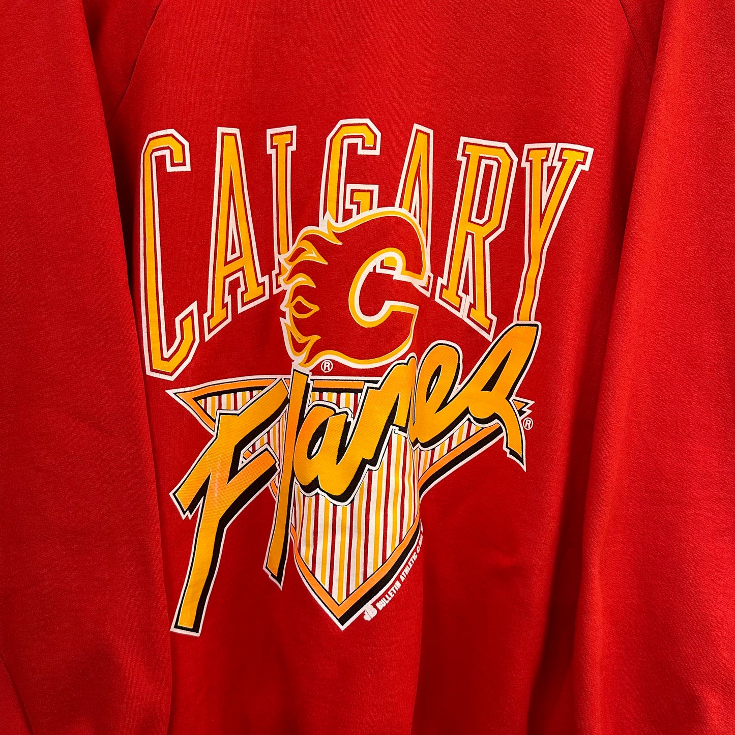 1992 Calgary Flames Crewneck Sz XL (A7342)