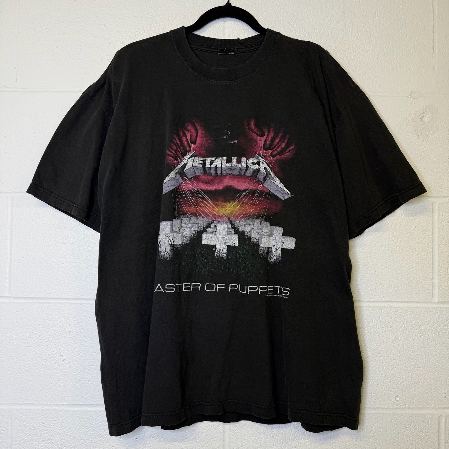 1994 Metallica Master of Puppets Band T-Shirt Sz XL (B659)