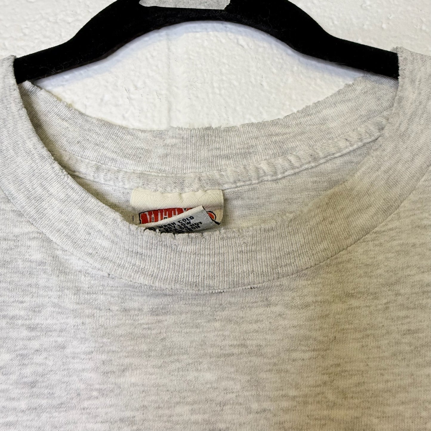 90's New York Yankees Nutmeg Breakthrough T-Shirt Sz L (B2082)