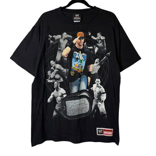 2000s John Cena Can't See Me WWF T-shirt Sz L (B1657)