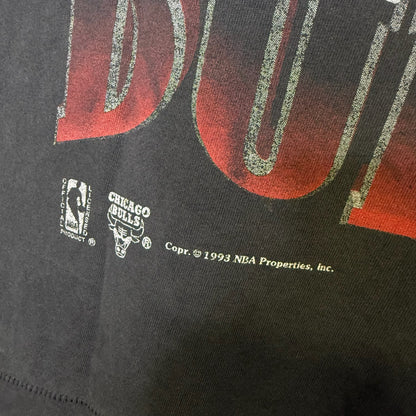 90's Chicago Bulls Nutmeg Breakthrough NBA T-Shirt Sz L (B2528)