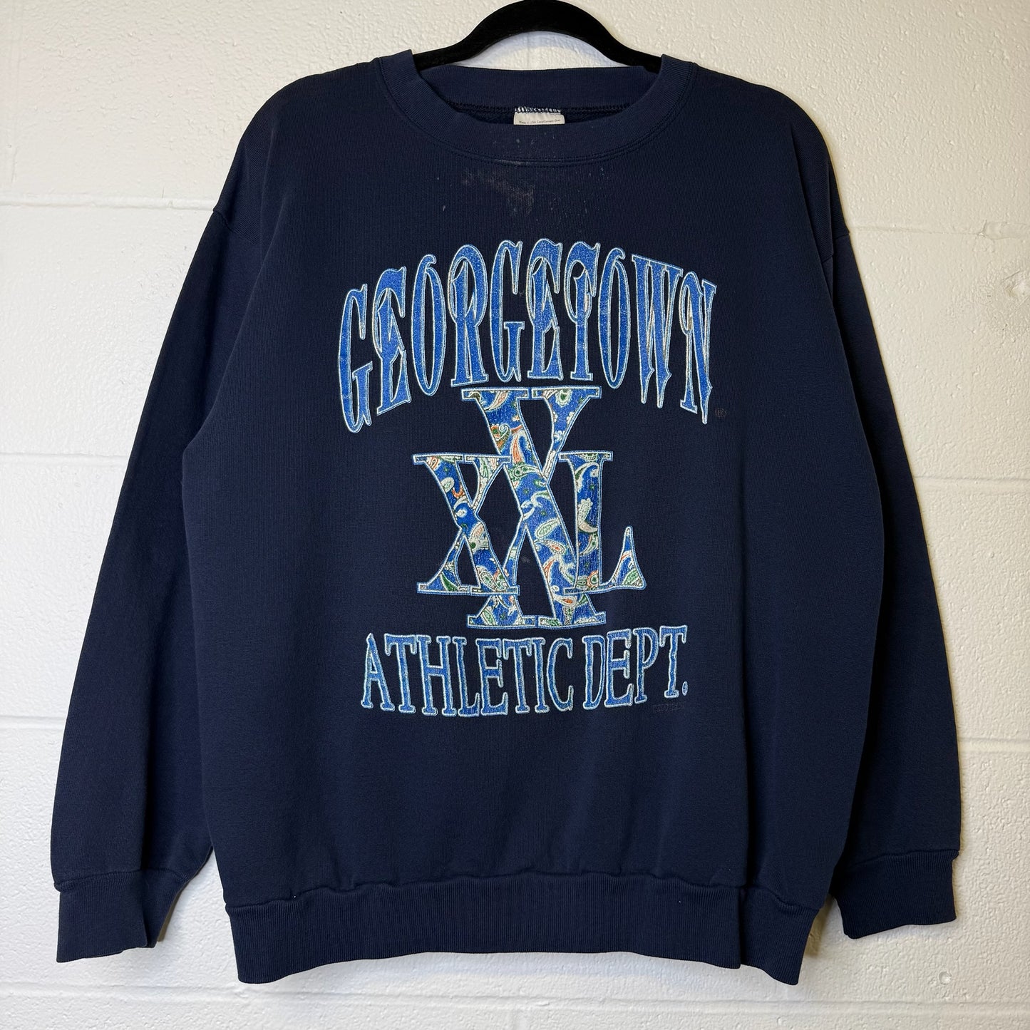 90s Georgetown Hoyas Crewneck Sz XL (A1631)