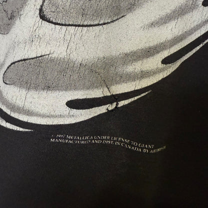 1994 Metallica Rebel Hoodie Sz L
