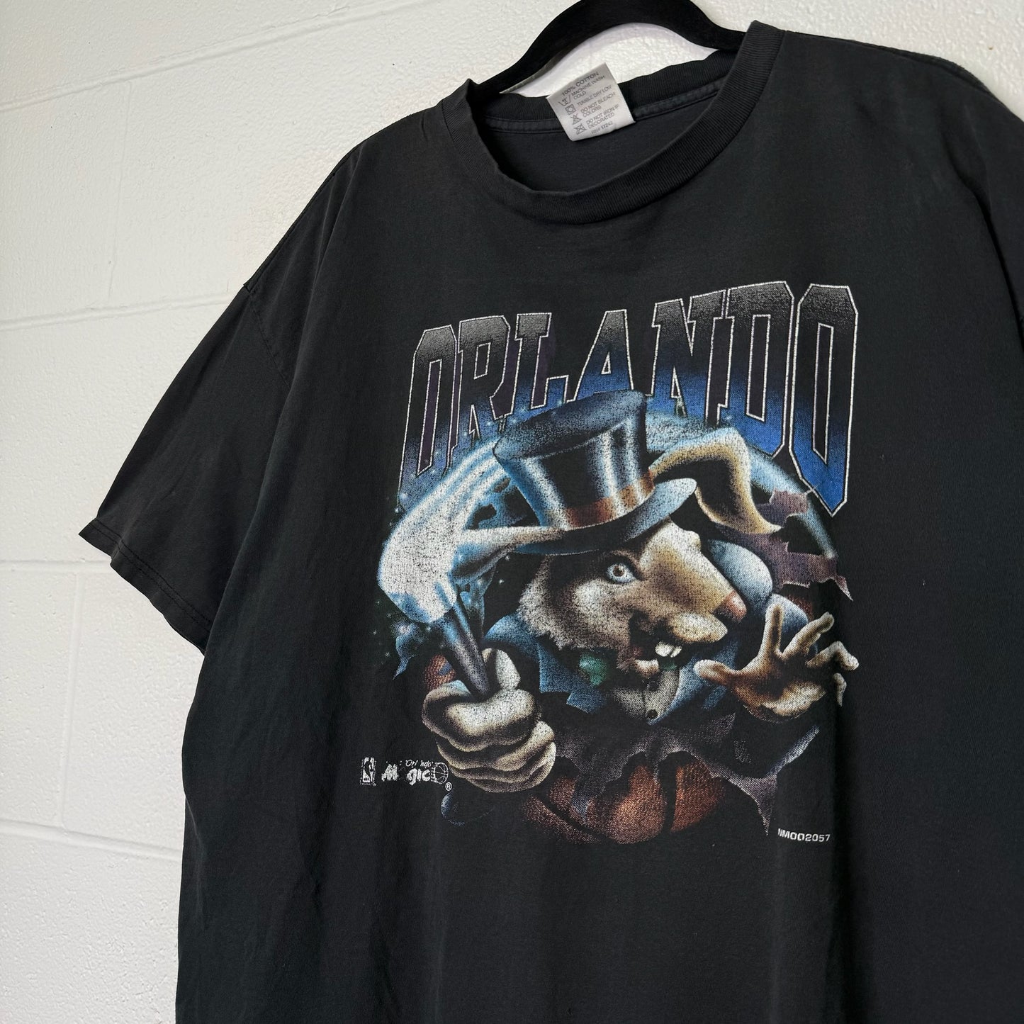 90s Orlando Magic Realistic Mascot NBA T-Shirt Sz XL