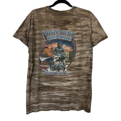 2000s Harley Davidson Virginia Beach T-Shirt Sz M (B227)