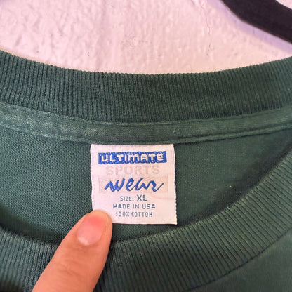 90's Garfield Miami Hurricanes NCAA T-shirt Sz XL (B1622)