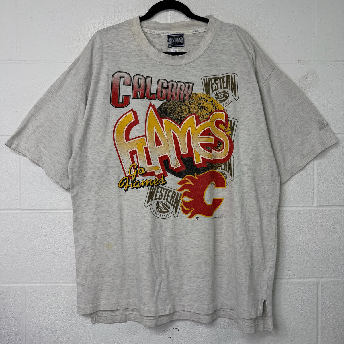 1994 Calgary Flames NHL T-Shirt Sz XL