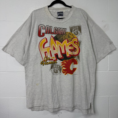 1994 Calgary Flames NHL T-Shirt Sz XL
