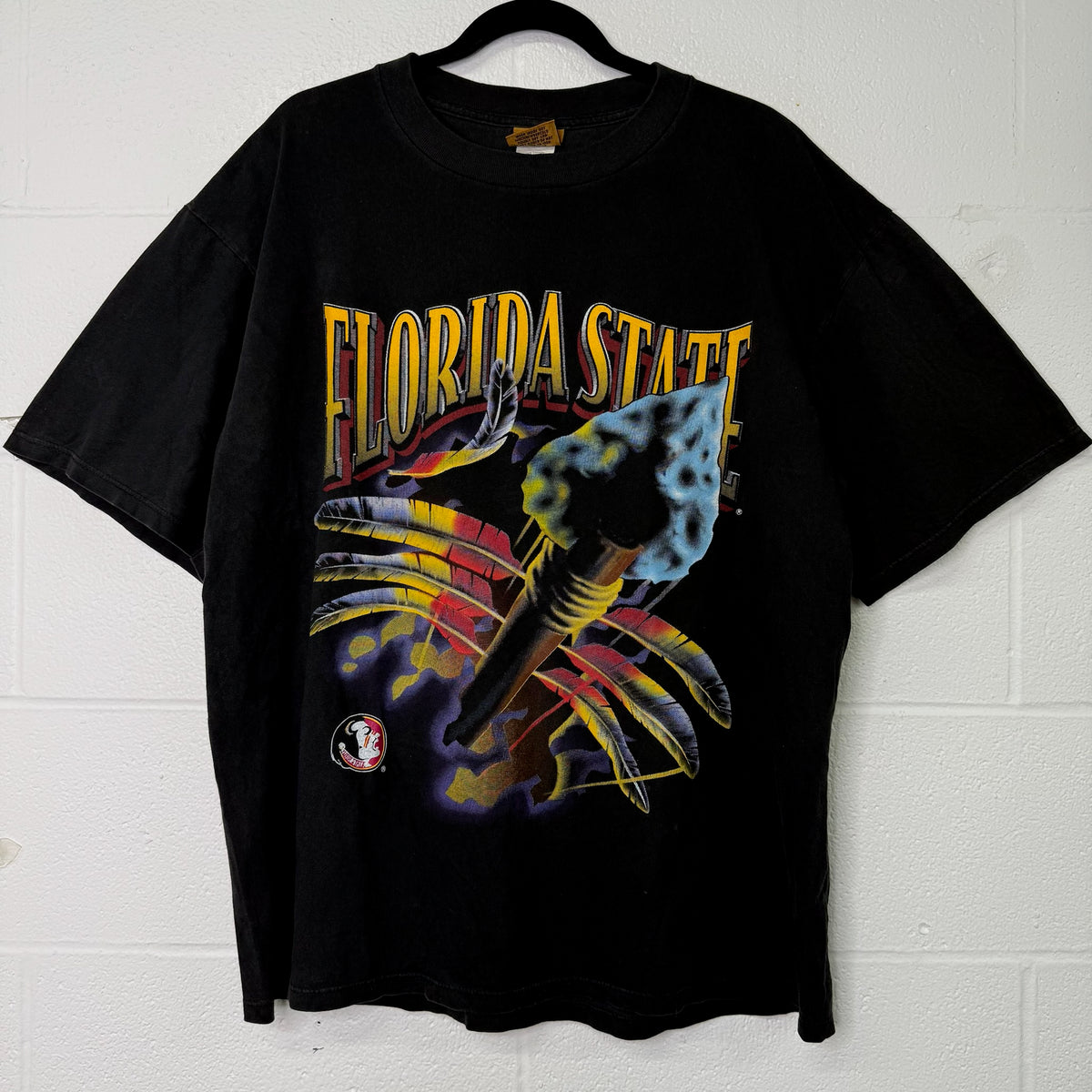 90s Florida State Nutmeg Breakthrough NCAA T-Shirt Sz L