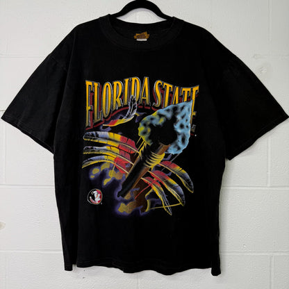90s Florida State Nutmeg Breakthrough NCAA T-Shirt Sz L