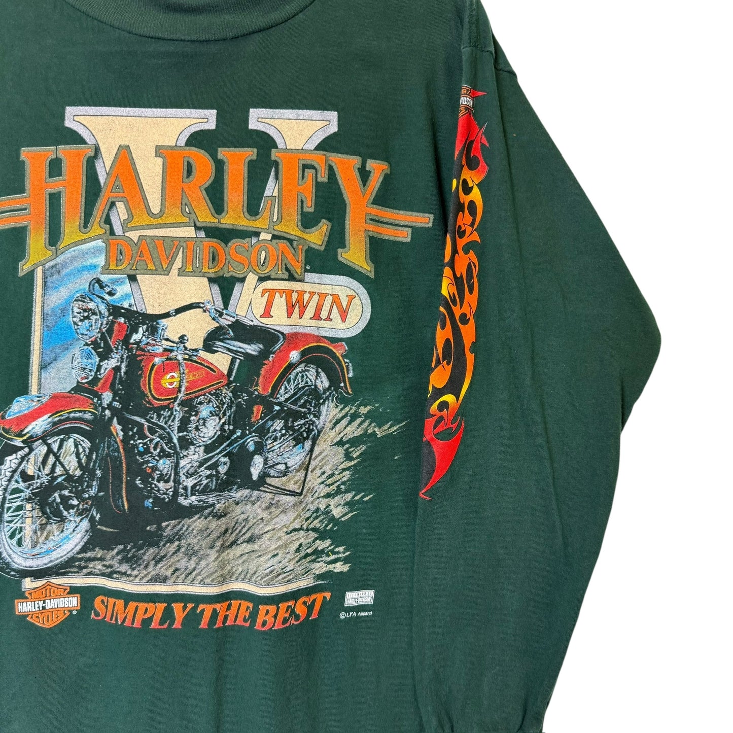 90s Harley Davidson 'Simply The Best' T-Shirt Sz L (B206)
