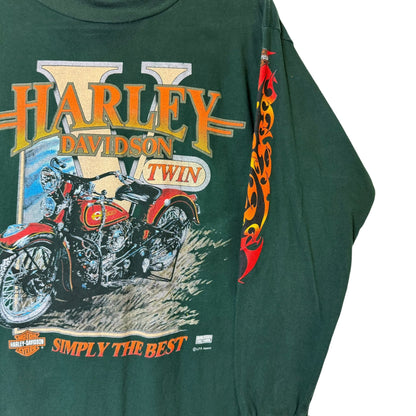 90s Harley Davidson 'Simply The Best' T-Shirt Sz L (B206)