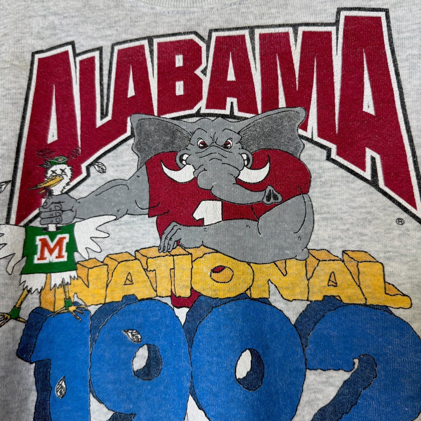 1992 Alabama USF&G Sugar Bowl Crewneck Sz XL (B2565)