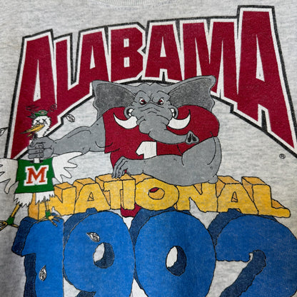 1992 Alabama USF&G Sugar Bowl Crewneck Sz XL (B2565)