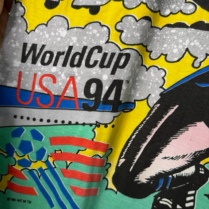 1994 World Cup Soccer AOP T-Shirt Sz XL