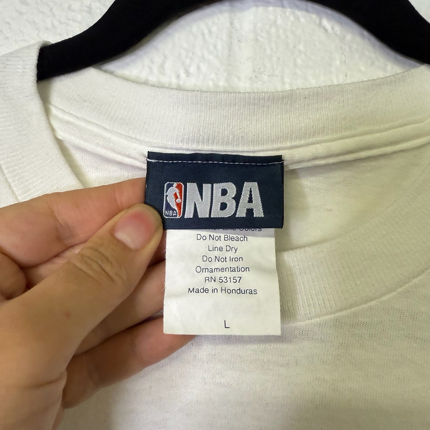 2000s Julius Irvin Philadelphia 76ers MLB T-shirt Sz L (B1608)