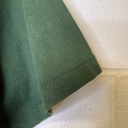 1991 Oakland Athletics MLB Triple Threat Nutmeg T-shirt Sz L (B1758)