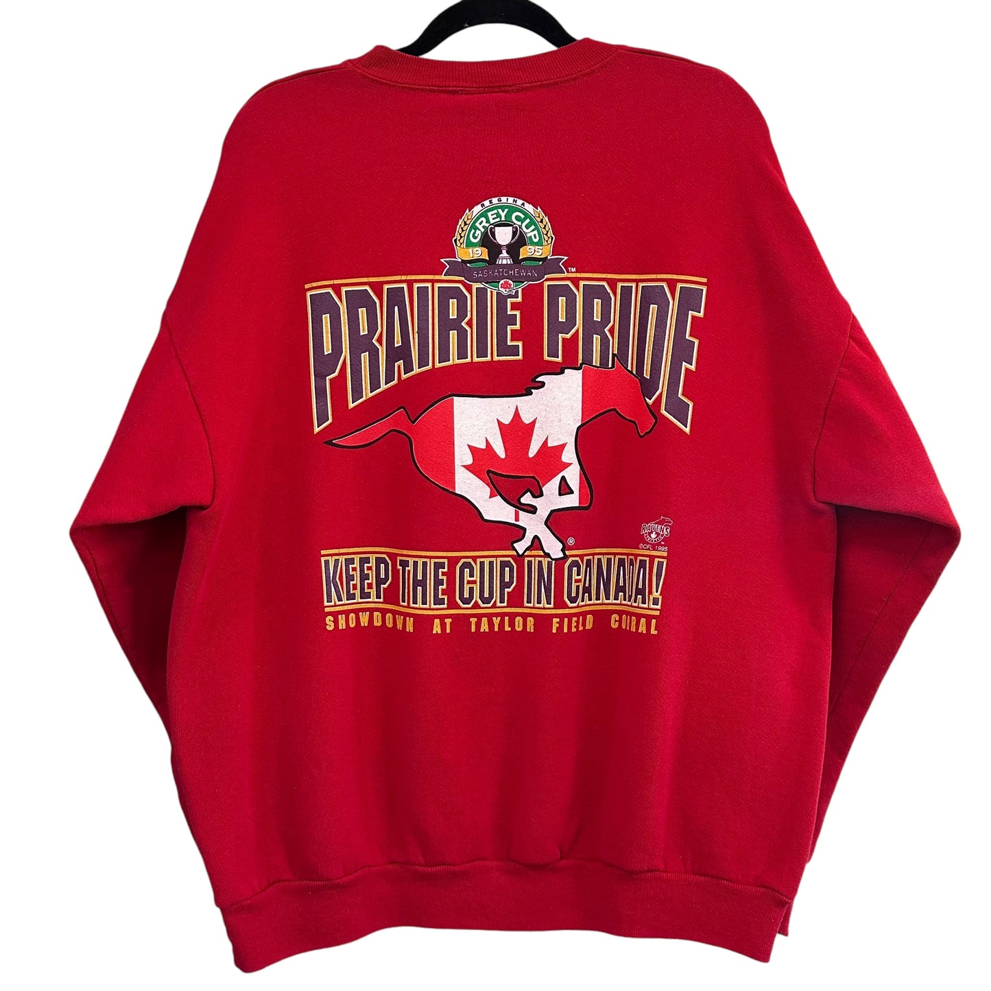 1995 Regina Grey Cup Crewneck Sz XL (A3115)