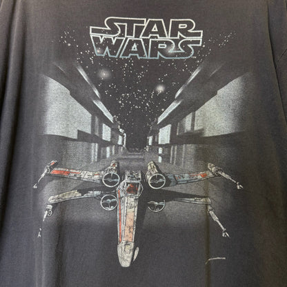 90's Star Wars Tie Fighter & X-wing T-shirt Sz L (A8214)