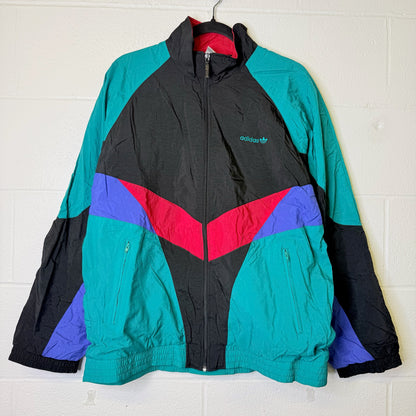 90s Adidas Colorblock Windbreaker Jacket (B2357)