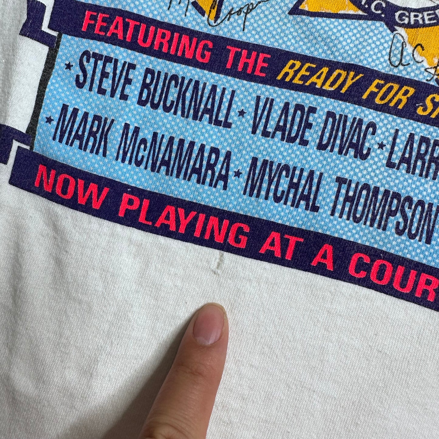 1990 LA Lakers Showtime T-shirt Sz XL (A474)