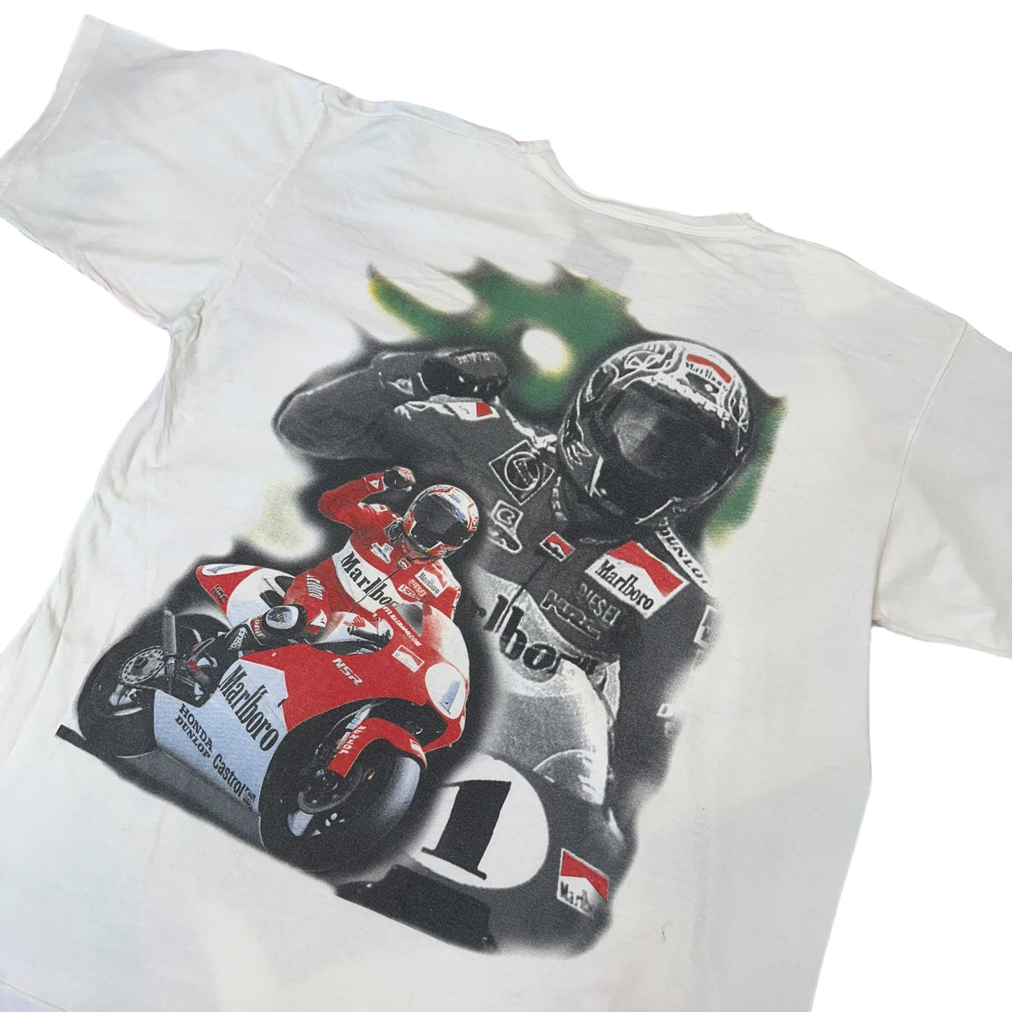 90's Marlboro Motorcycle T-Shirt Sz XL (A4611)