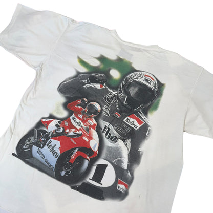 90's Marlboro Motorcycle T-Shirt Sz XL (A4611)