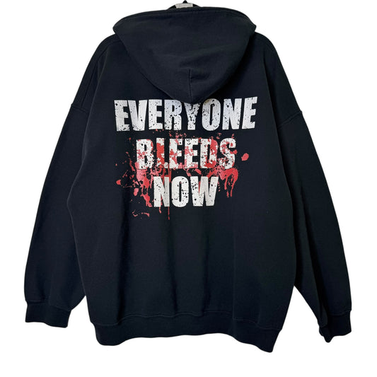 2000s Hatebreed Everyone Bleeds Now Hoodie Sz 2XL (B2237)