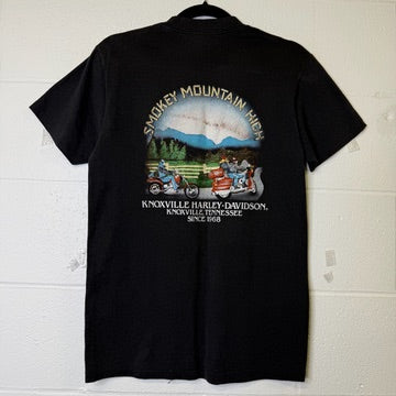 1990 Harley Davidson 3D Emblem T-Shirt Sz M (B608)